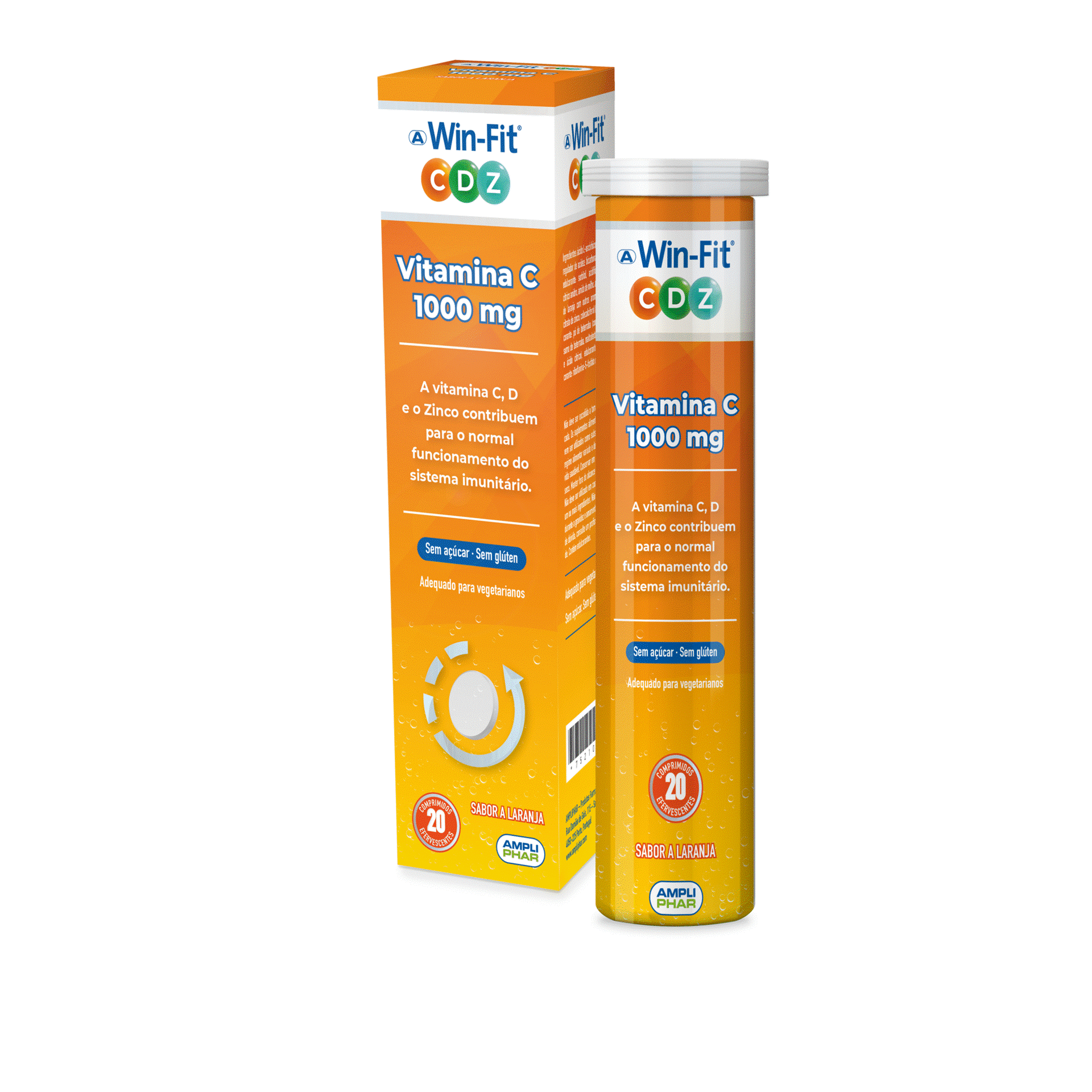 Win‑Fit Vita C – Suplemento de Vitamina C, D e Zinco
